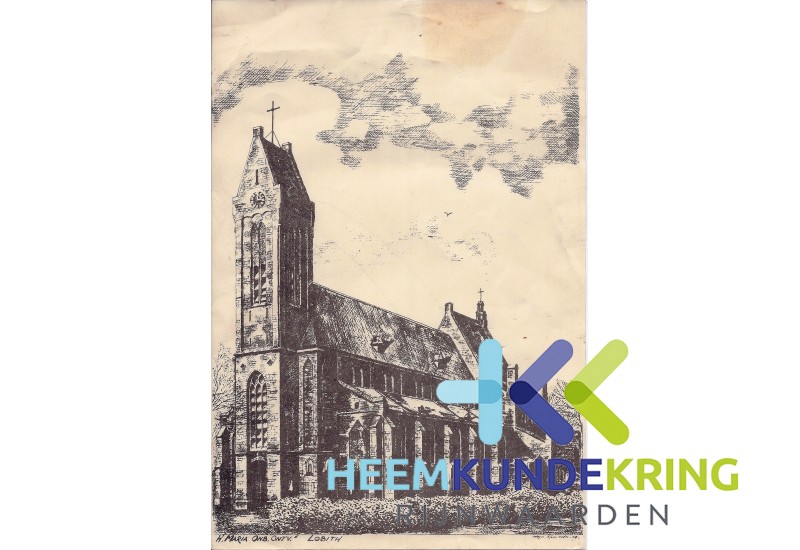Pentekening ter ere 40 jarig priesterjubileum Pastoor A.J.Brullemans 4-8-1984 Coll. HKR